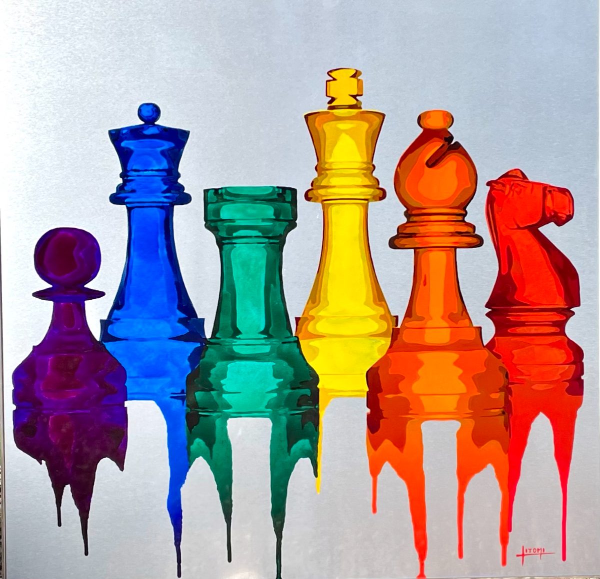 Rainbow Chess — Jeu d'échecs (le cavalier)