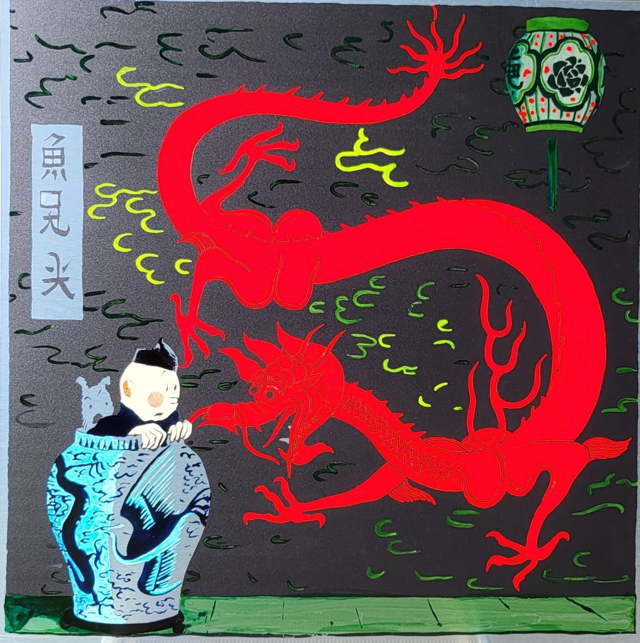 Tintin et le lotus bleu